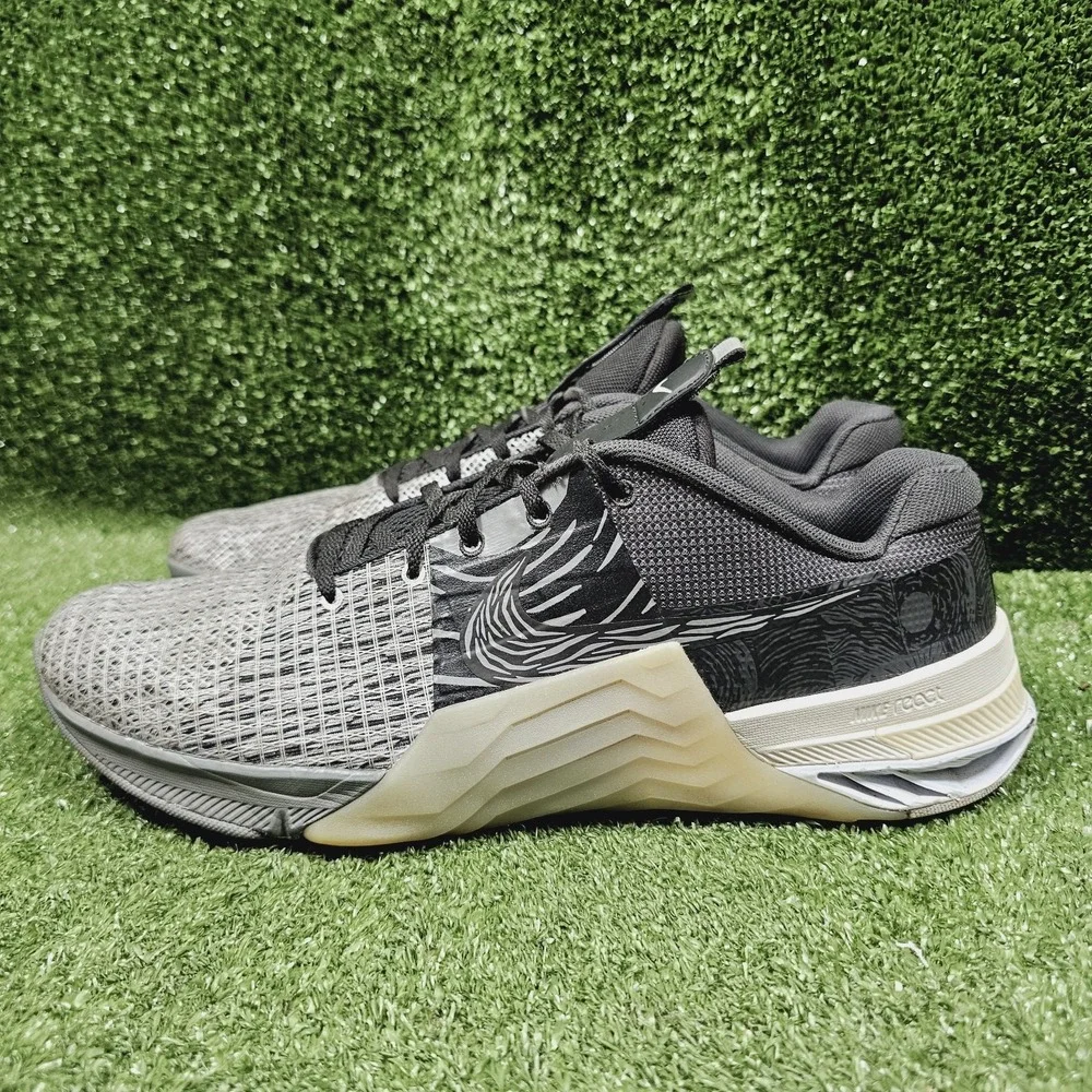 Nike Metcon 8 AMP Dark Smoke Grey Athletic Sneakers DQ4675-001 Mens Size 13